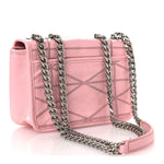 Crash Calf Quilted Mini Travia Shoulder Bag Pink
