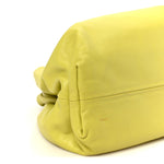 Smooth Butter Calf The Pouch Oversized Clutch Kiwi
