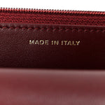 Lambskin Quilted Chanel 19 Wallet On Chain WOC Burgundy