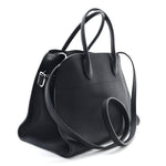 Matte Grained Calfskin Soft Margaux 12 Marine