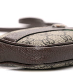 GG Supreme Monogram Web Mini Ophidia GG Bag Brown