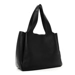 Vitello Daino Soft Large Dynamique Tote Black