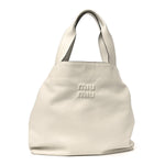 Soft Calf Hobo Bag White