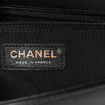 Lambskin Quilted New Medium Boy Flap Black
