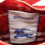 Nylon Horseshoe Crossbody Bag Crayon Red
