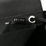 Calfskin Lockme Mini Backpack Black