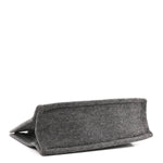 Wool Calfskin Rive Gauche Tote Grey
