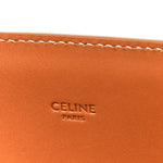 Canvas Calfskin Logo Print Vertical Cabas Natural Tan