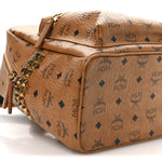 Visetos Small Side Stud Stark Backpack Cognac