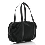 Tessuto Nylon Saffiano Tote Black
