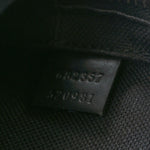 GG Supreme Monogram Appia Calfskin Web Small Camera Messenger Bag Black Grey