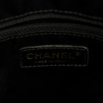 Calfskin Chevron Quilted Surpique Tote Black