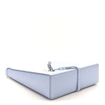 Box Calfskin Mini Cut Out Shoulder Bag Baby Blue