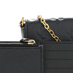 Empreinte Pochette Felicie Chain Wallet Black