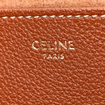 Grained Calfskin Triomphe Medium Cabas Anais Tan