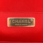Caviar Quilted Waist Bag Red