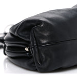 Butter Calfskin The Mini Pouch Black