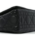 Calfskin Cannage Small Caro Bag Black