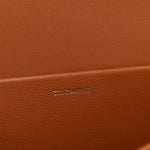 Triomphe Canvas Calfskin Medium Triomphe Bag Tan