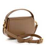 Box Calfskin Voltaire Top Handle Crossbody Bag Dark Cork