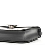 Box Calfskin Medium Classic Box Flap Bag Zinc