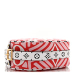 Monogram Giant Crafty Boite Chapeau Souple PM Rouge Rose Creme