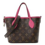 Monogram Neverfull Inside Out Bandouliere BB Rose Pondichery