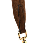 Suede Large Explore Shoulder Bag Cocoa Brown