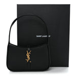 Smooth Calfskin Le 5 A 7 Mini Hobo Black