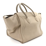 Supple Calfskin Large Phantom Luggage Dune