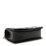 Caviar Quilted Medium Boy Flap Black