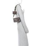 Monogram Felicie Strap & Go Kaki