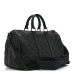 Monogram Taurillon Keepall Bandouliere 35 Black
