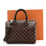 Damier Ebene Speedy Bandouliere 25