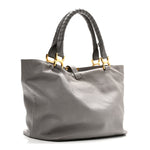 Calfskin Large New Marcie Tote Cashmere Grey