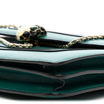 Calfskin Serpenti Forever Shoulder Bag Emerald Green