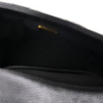Grained Lambskin Quilted Mini Flap Black