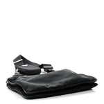 Re-Nylon Saffiano Re-Edition 2000 Double Zip Crossbody Bag Black