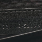 Sequin Lizard Embossed GG Mini Bamboo 1947 Top Handle Chain Bag Black White