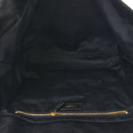 Lambskin Quilted Maxi Icare Shopping Tote Black