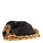 Calfskin The Pouch Chain Grape
