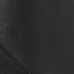 Shiny Calfskin Medium Puzzle Fold Tote Black