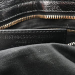Chevre Gold Metallic Edge Hardware City Black