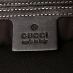 GG Supreme Monogram Belt Bag Dark Brown