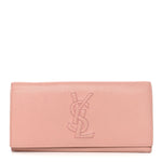 Chevre Belle De Jour Continental Wallet Pink