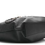 Calfskin Chain 20s Signature Tote Black