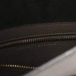 Calfskin Medium Shaded Jennifer Crossbody Bag Grey
