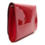 Patent Louise Clutch Rose Indien
