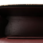 Caviar Quilted Small Vanity Case With Chain Black