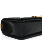 Caviar Quilted Medium Boy Flap Black